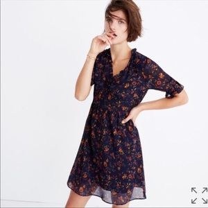 NWOT Madewell Size 0 Freesia Dress